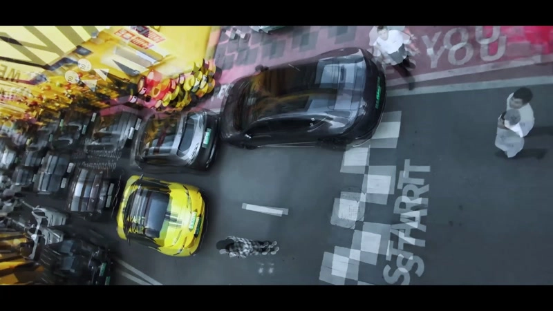 Cool montage, igniting the whole scene